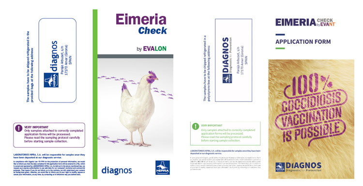 Eimeria Check: sampling procedure for diagnosis of the performance of a coccidiosis vaccine